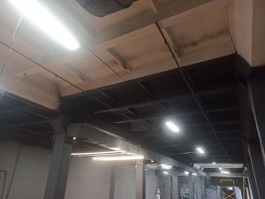 Безповітряне фарбування складських приміщень